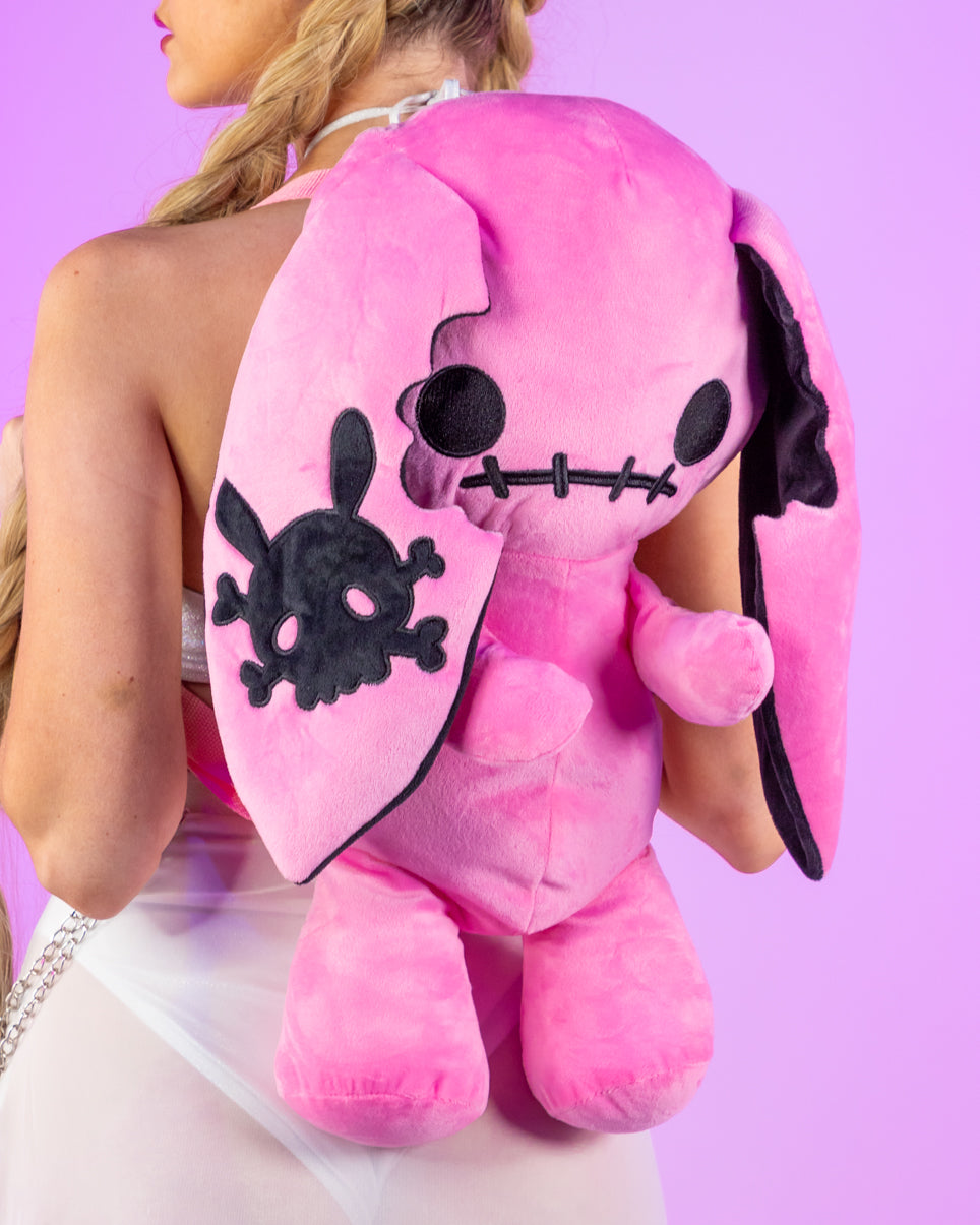 Naughty Bunny Plushie Backpack 