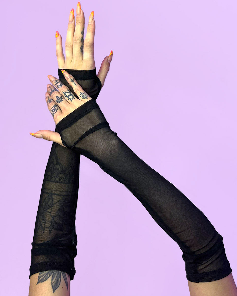 Arm on sale tights sheer