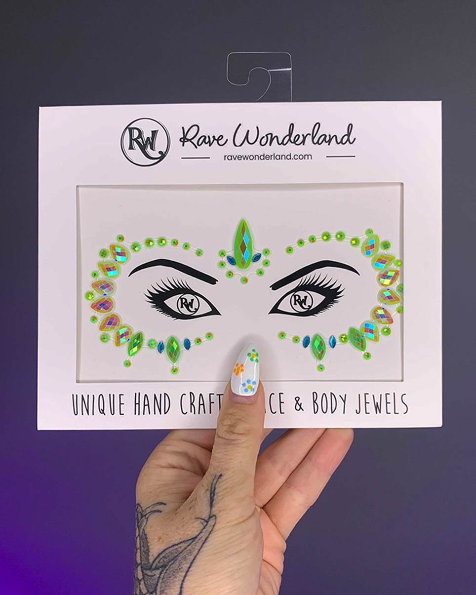 Earth Goddess Face Jewel – Rave Wonderland