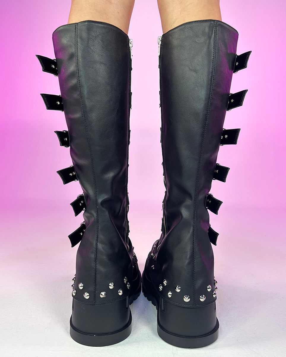 Demonia fashion stomp boots