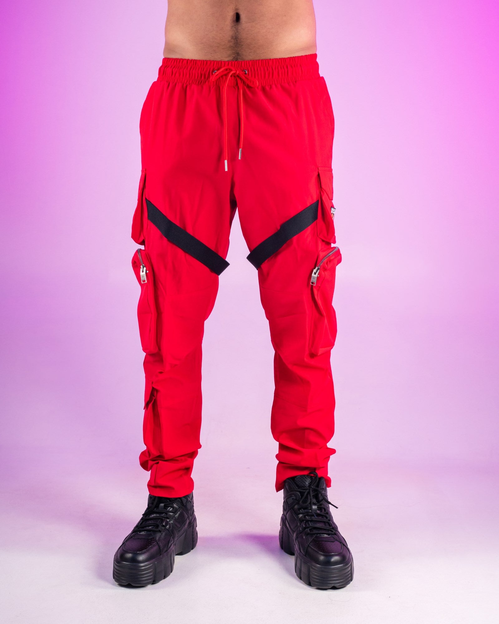 Red Fox Nylon Cargo Pants – DTLR