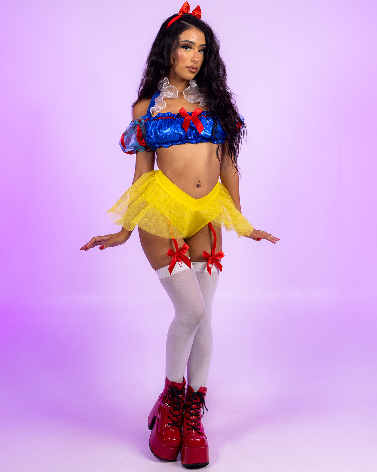 3pc Bad Apple Snow White Costume