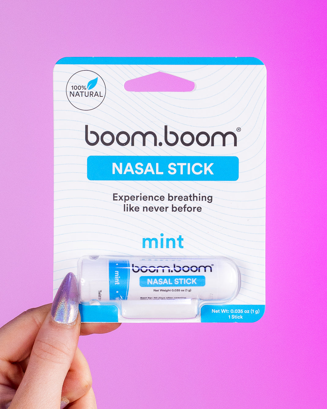 Mint BoomBoom Nasal Inhaler