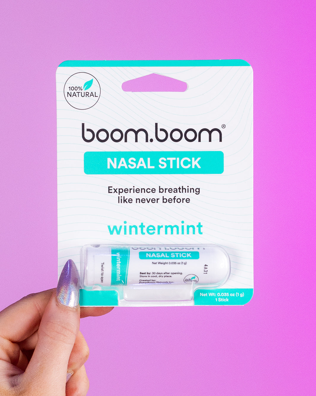 Wintermint BoomBoom Nasal Inhaler