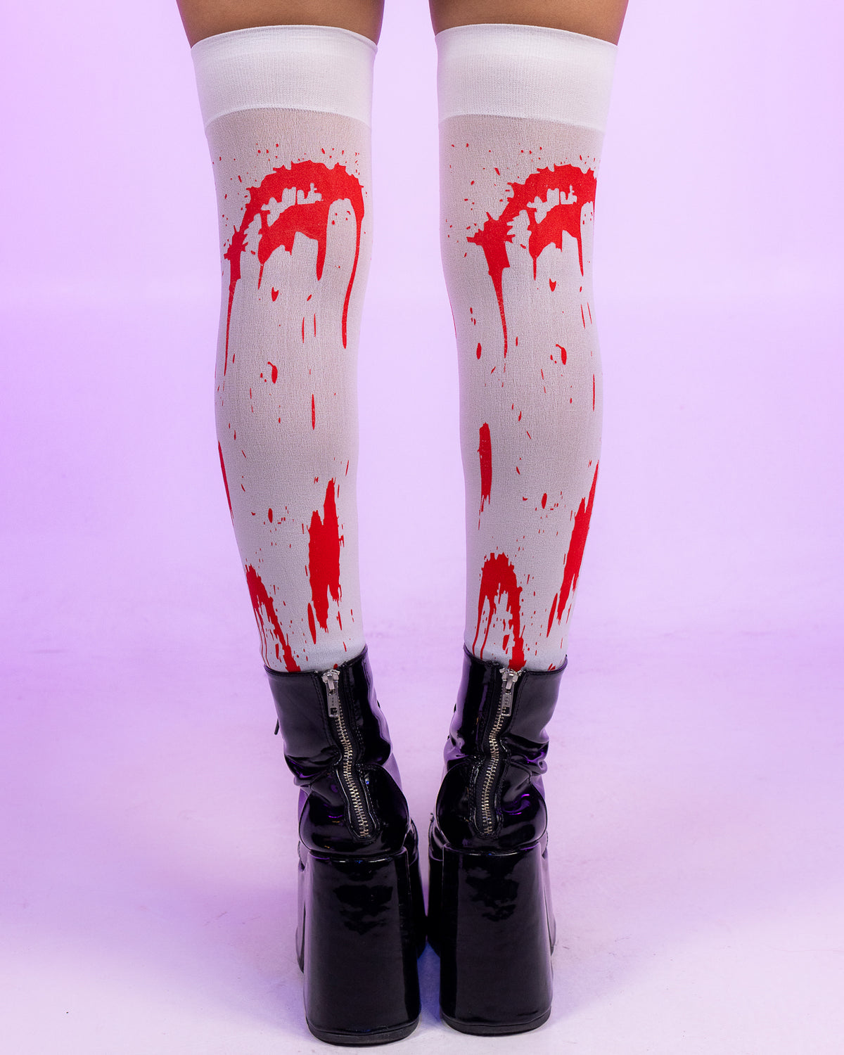 Bloody Zombie Thigh Highs