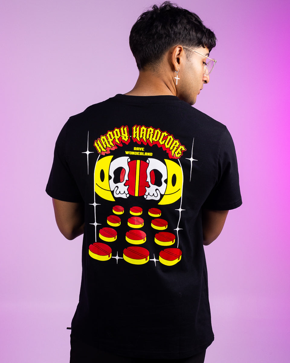 Happy Hardcore Smiley Men's T-Shirt