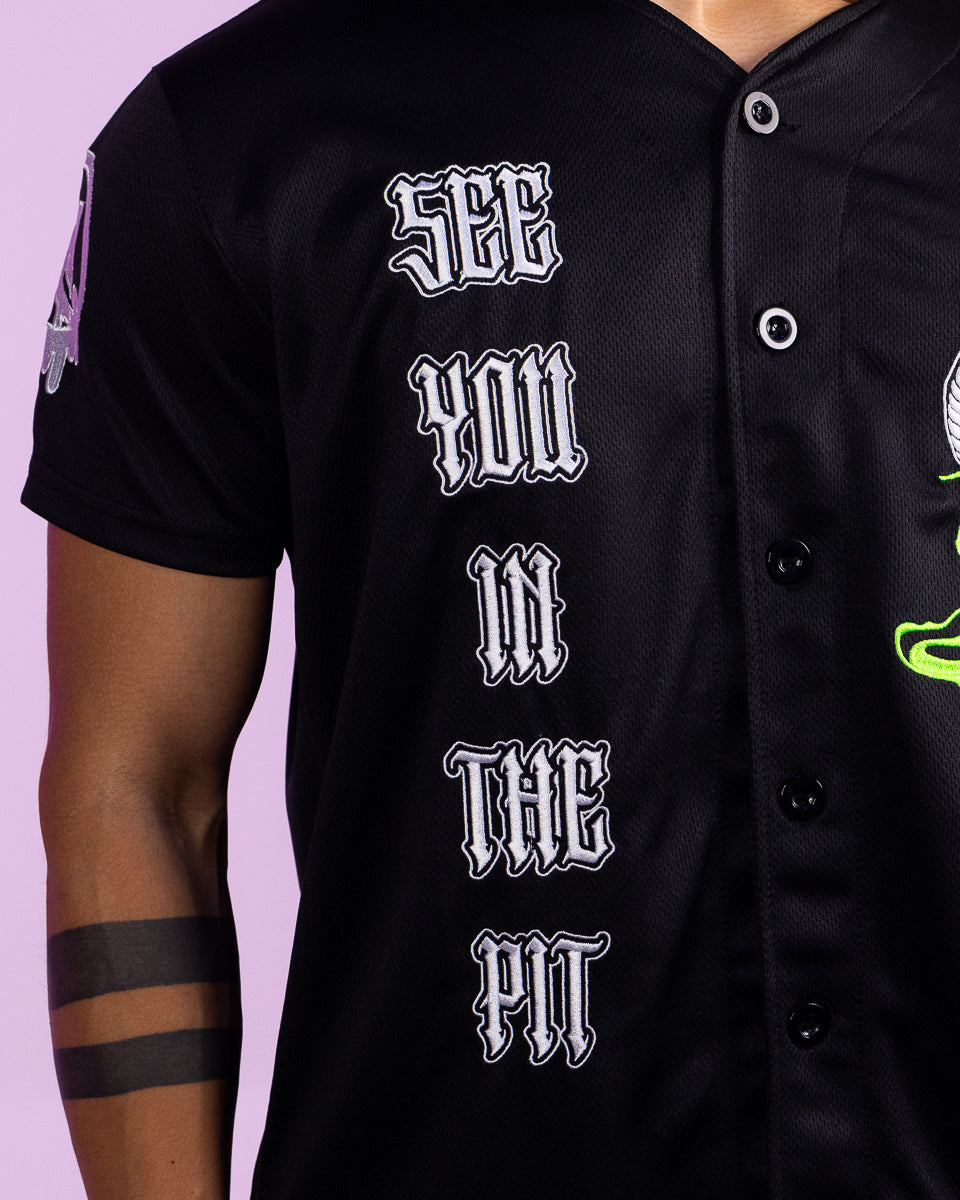 See You In The Pit Baseball Jersey