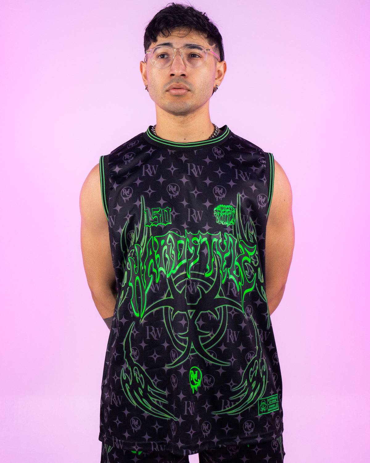 Hardstyle 150 BPM Basketball Jersey