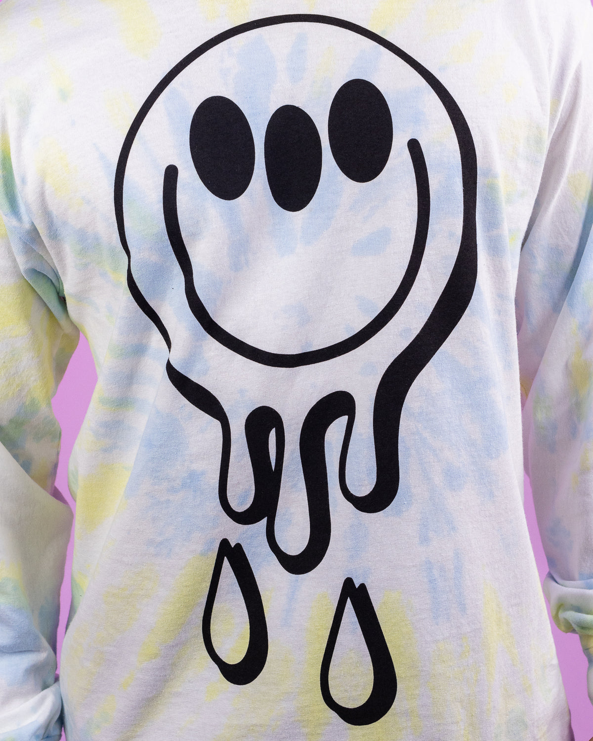 Insomniac Melted Smiley Tie Dye L/S Tee