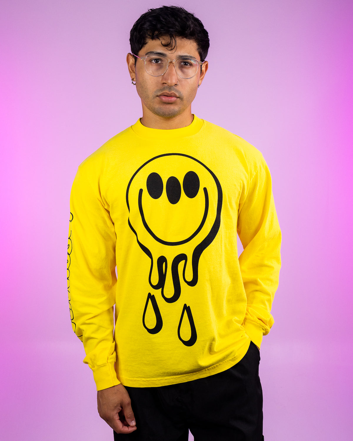 Insomniac Melted Smiley L/S Tee