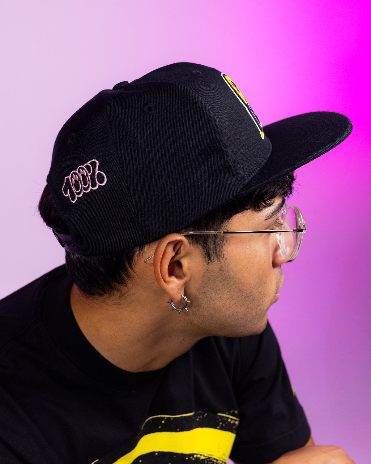 Insomniac Harmony Snapback Hat - Side