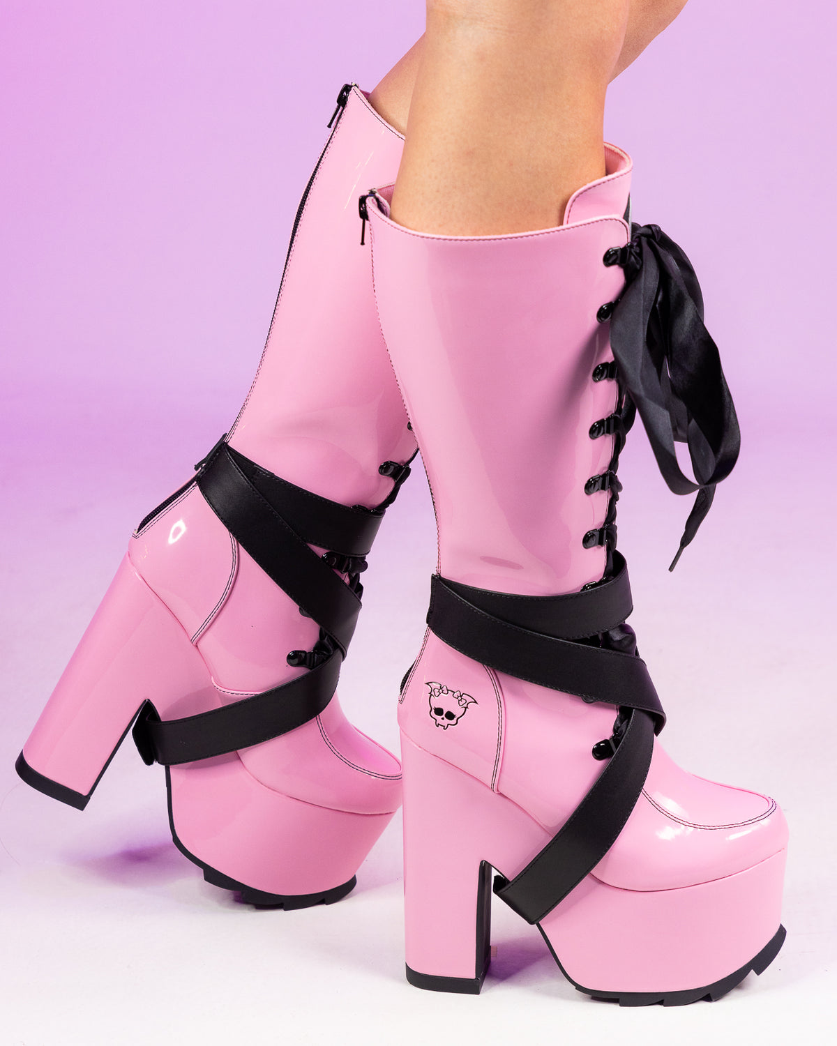 YRU x Monster High Vamp Boots