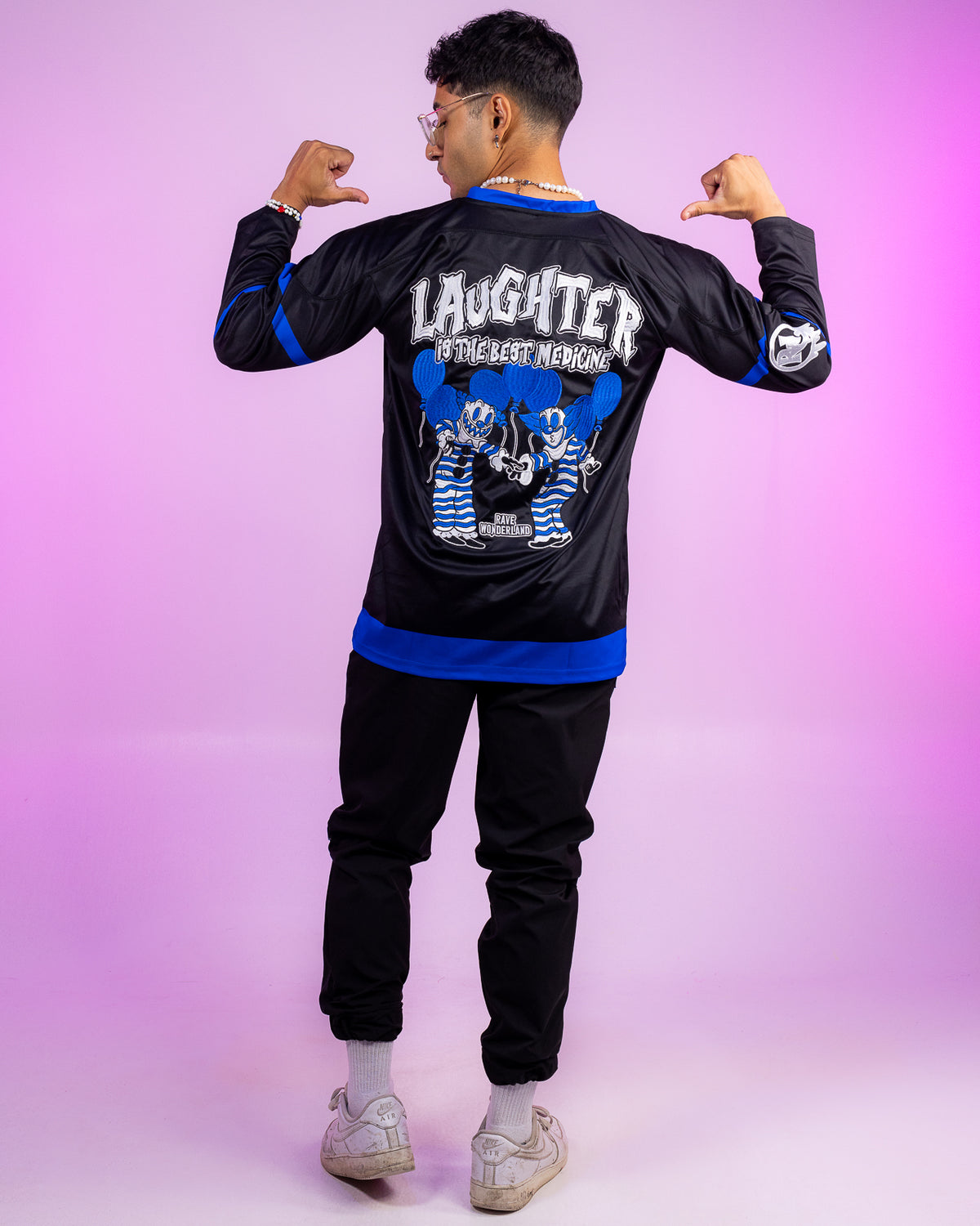 Laughter Is The Best Medicine Hockey Jersey