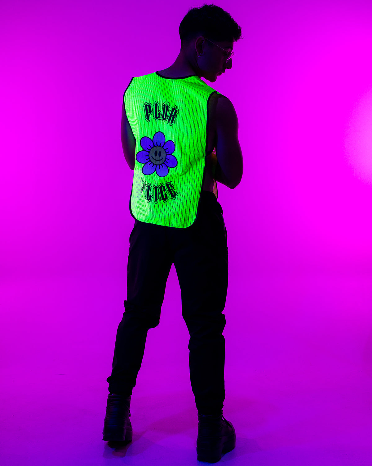 PLUR Police Mesh Vest