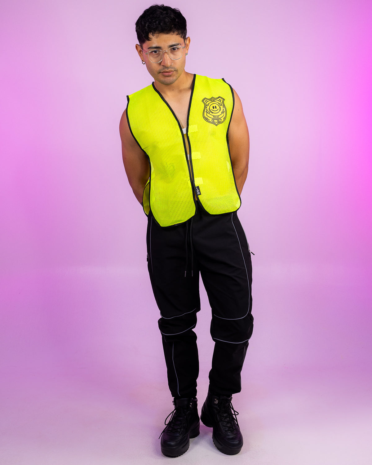 PLUR Police Mesh Vest