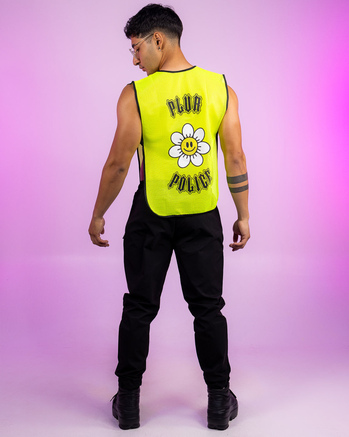 PLUR Police Mesh Vest