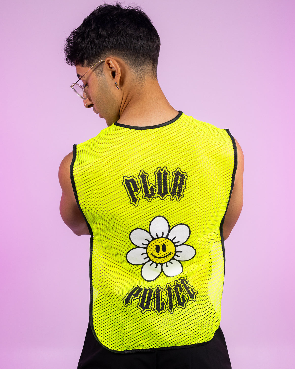 PLUR Police Mesh Vest