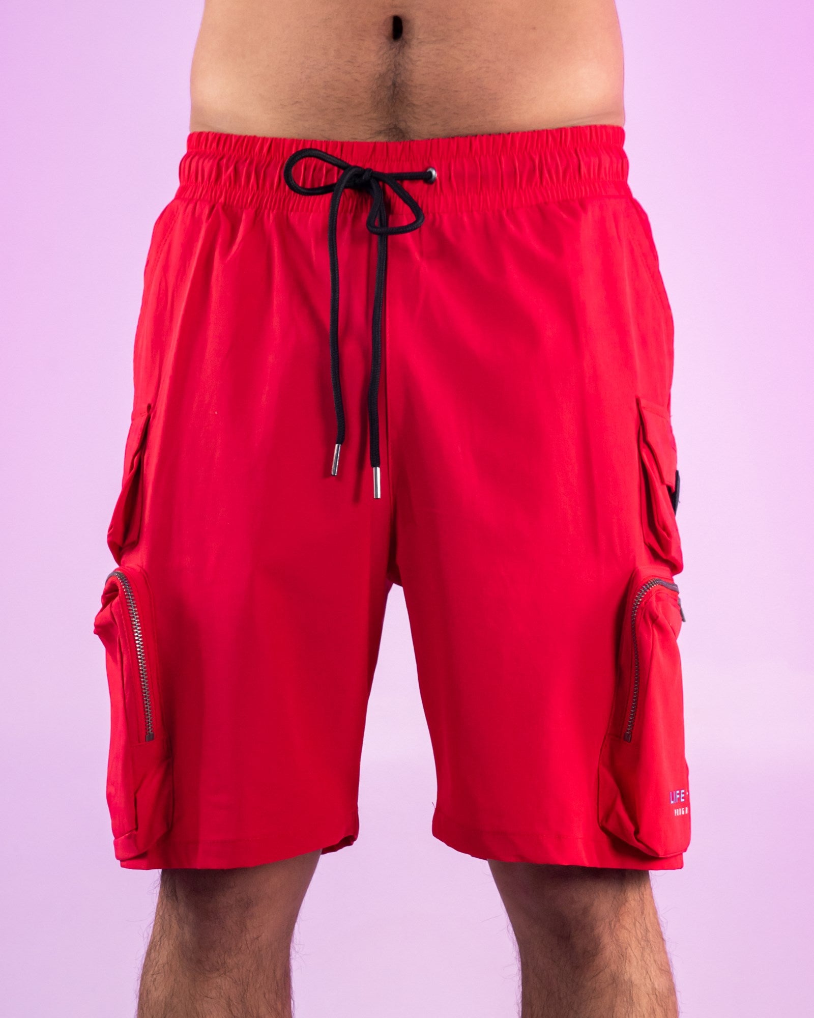 Mens nylon shorts sale 7 inch inseam