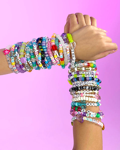 Party Hard 12pc Pre-Made Kandi Bracelets