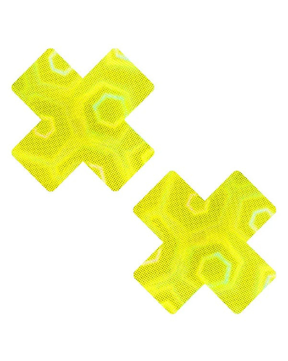 Yellow Nuclear Trippy X Pasties
