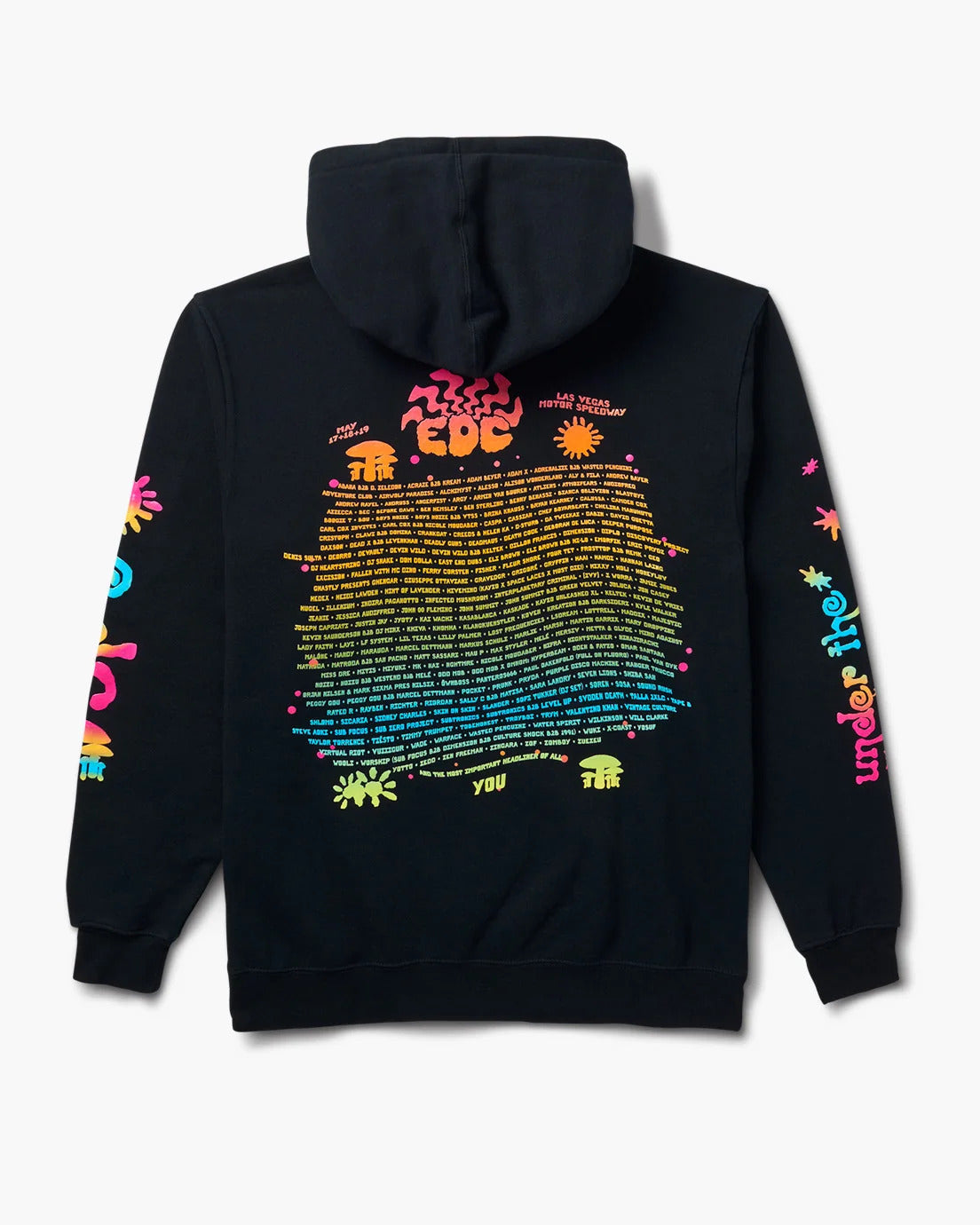 Insomniac EDCLV 2024 Gradient Lineup Hoodie