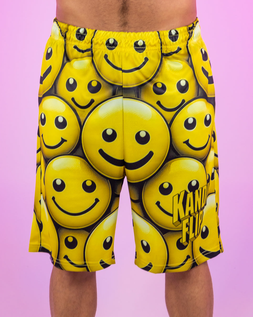 Double Smiley Logo Shorts