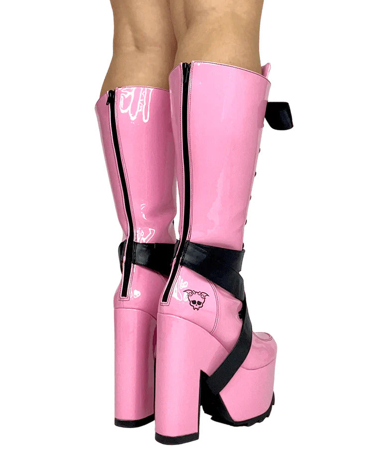 YRU x Monster High Vamp Boots