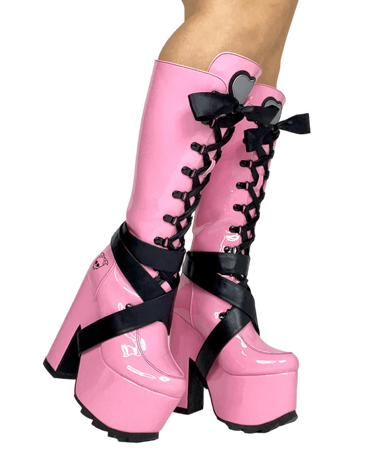 YRU x Monster High Vamp Boots