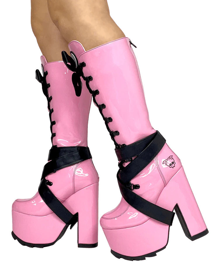 YRU x Monster High Vamp Boots