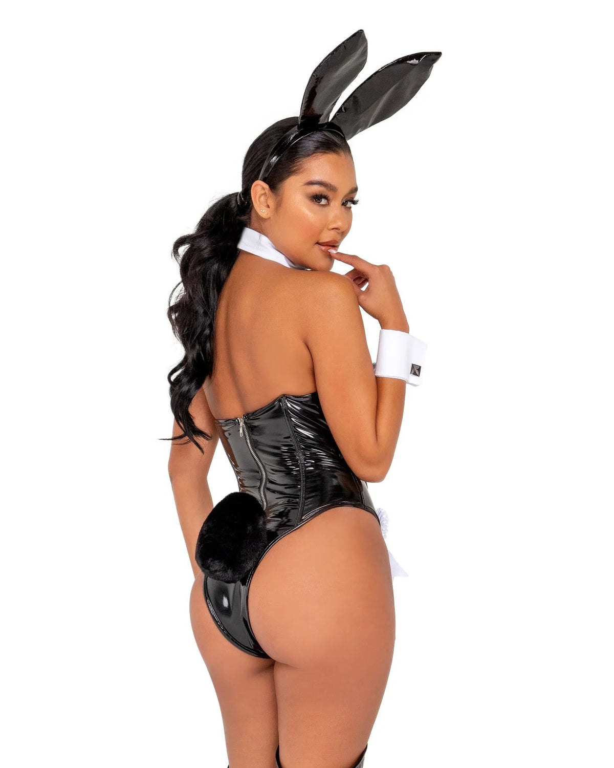 8pc Playboy Seductress Bunny Costume