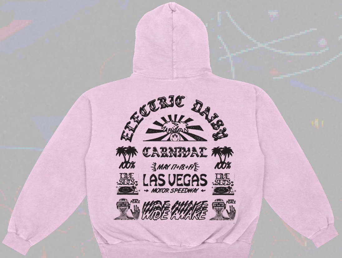 Insomniac EDCLV 2024 Dancehall Hoodie