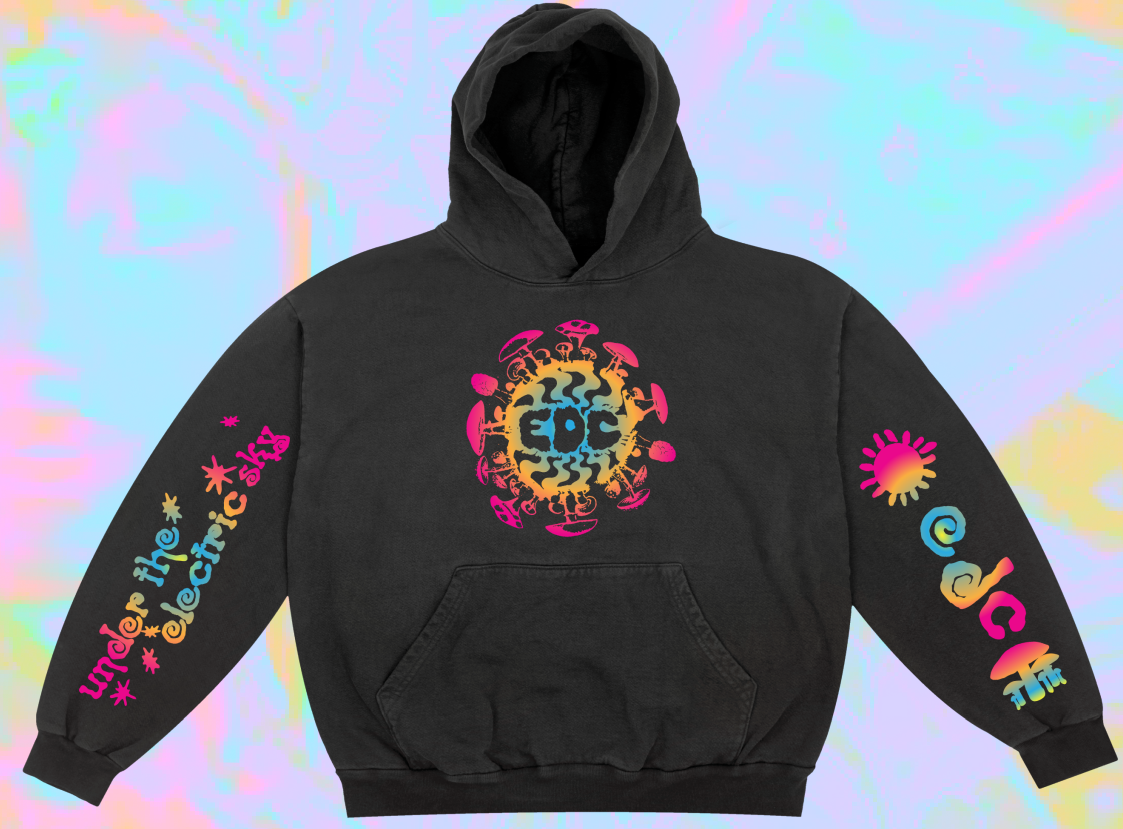 Insomniac EDCLV 2024 Gradient Lineup Hoodie