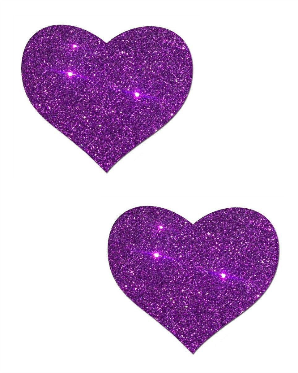 Heart Solid Glitter Nipple Pasties – Rave Wonderland