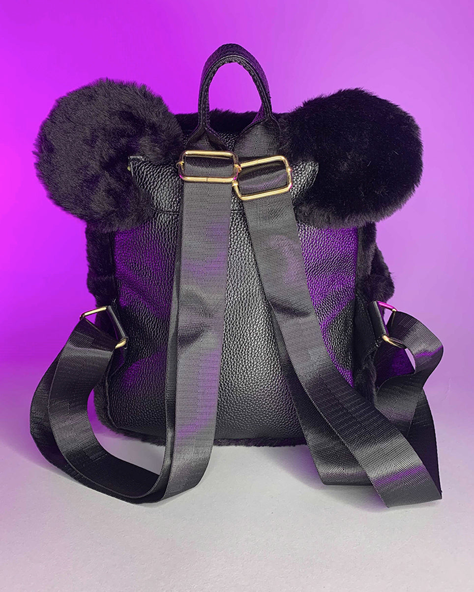 Small discount furry backpack