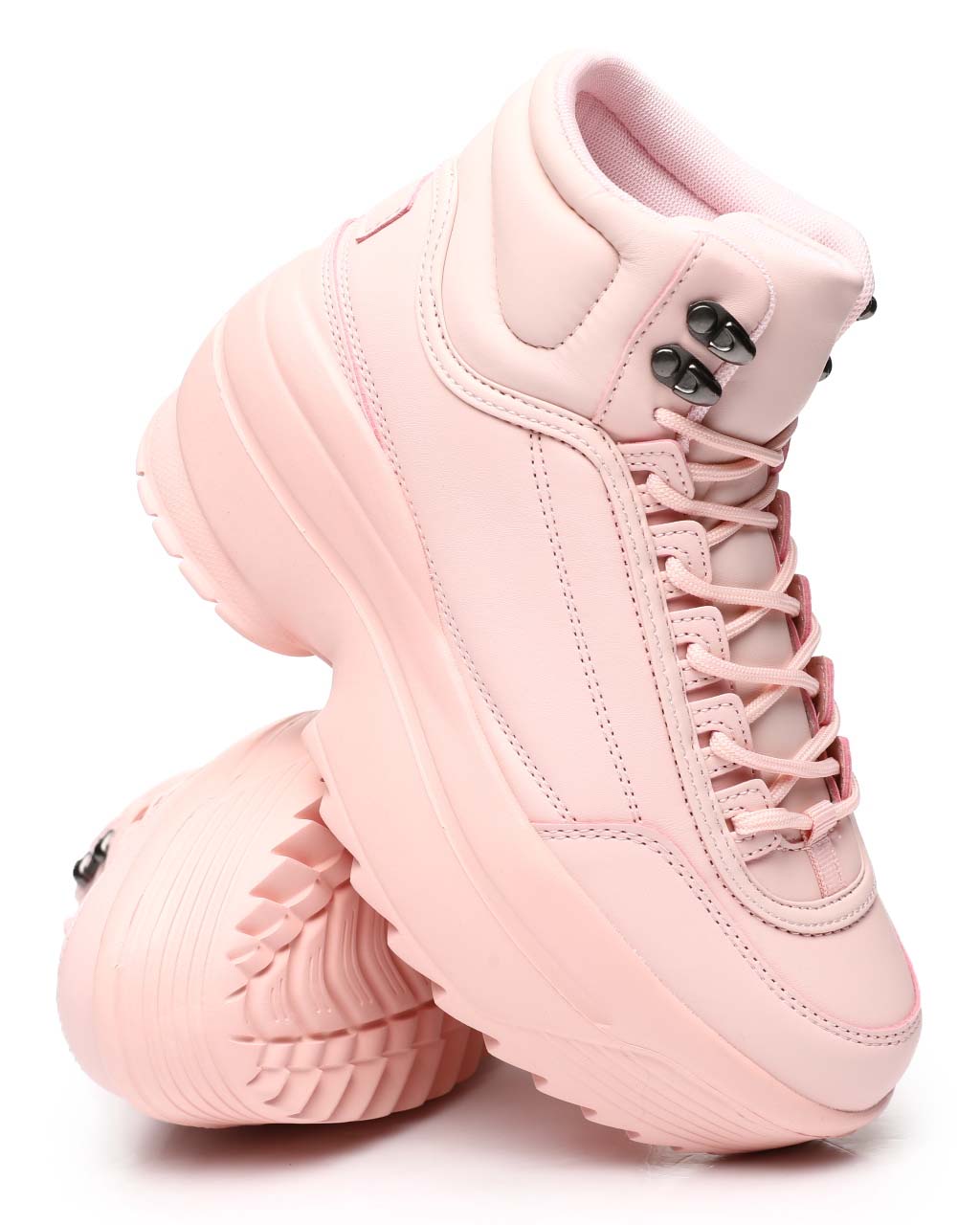 Baby pink shop fila sneakers