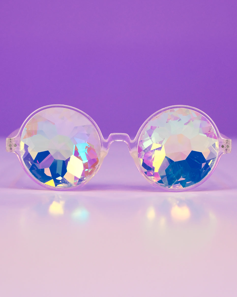 Rainbow Kaleidoscope Goggles