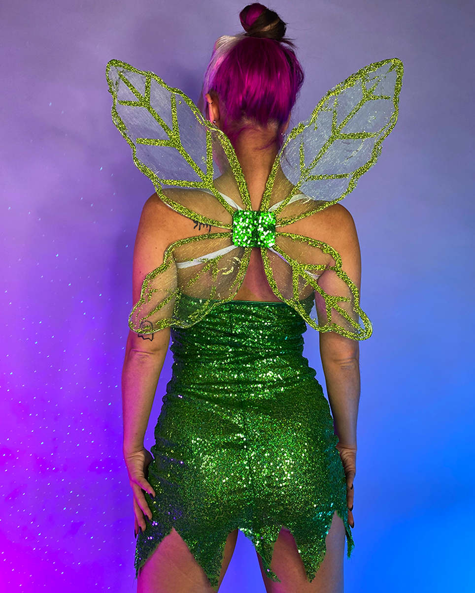 Greentinkerbell, Tinker Fairy Adult Woman Rave Outfit, Rave Set, Rave Wear,  Festival Fashion, Themewear, EDC Outfit -  Canada
