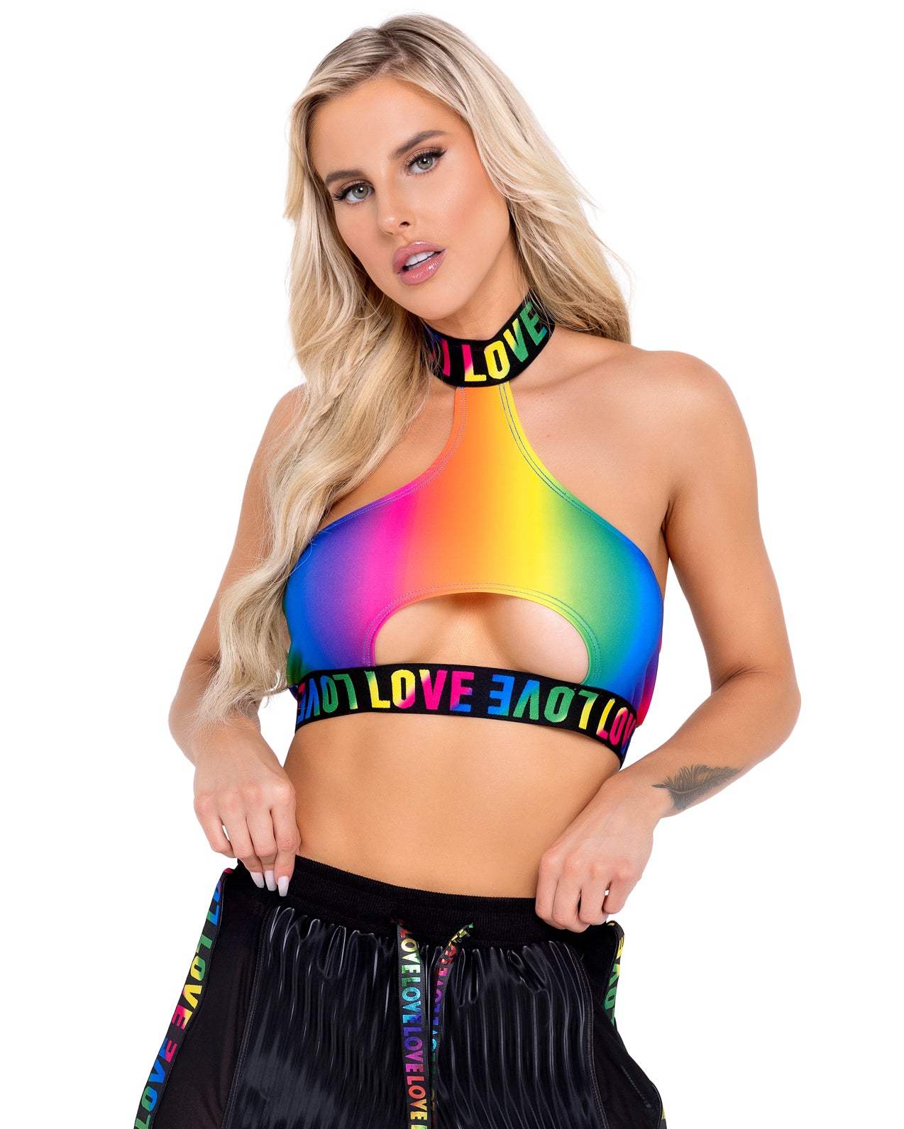 Rainbow 2024 rave top