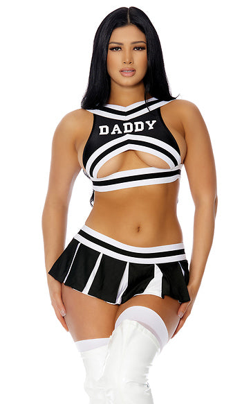 2pc Number One Fan Cheerleader Costume – Rave Wonderland