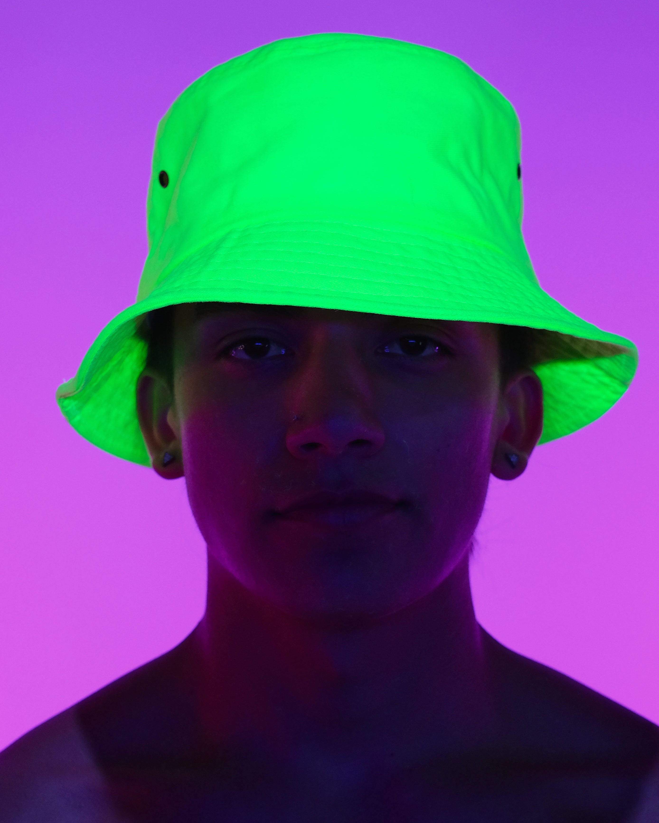 Vacay Mode Neon Bucket Hat