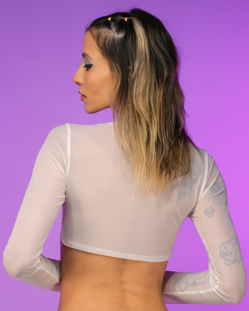 RAINBOW BABE* Cropped Underboob Top (Colors: Black, Hot Pink, Lavende –  Candy-Rock Rave