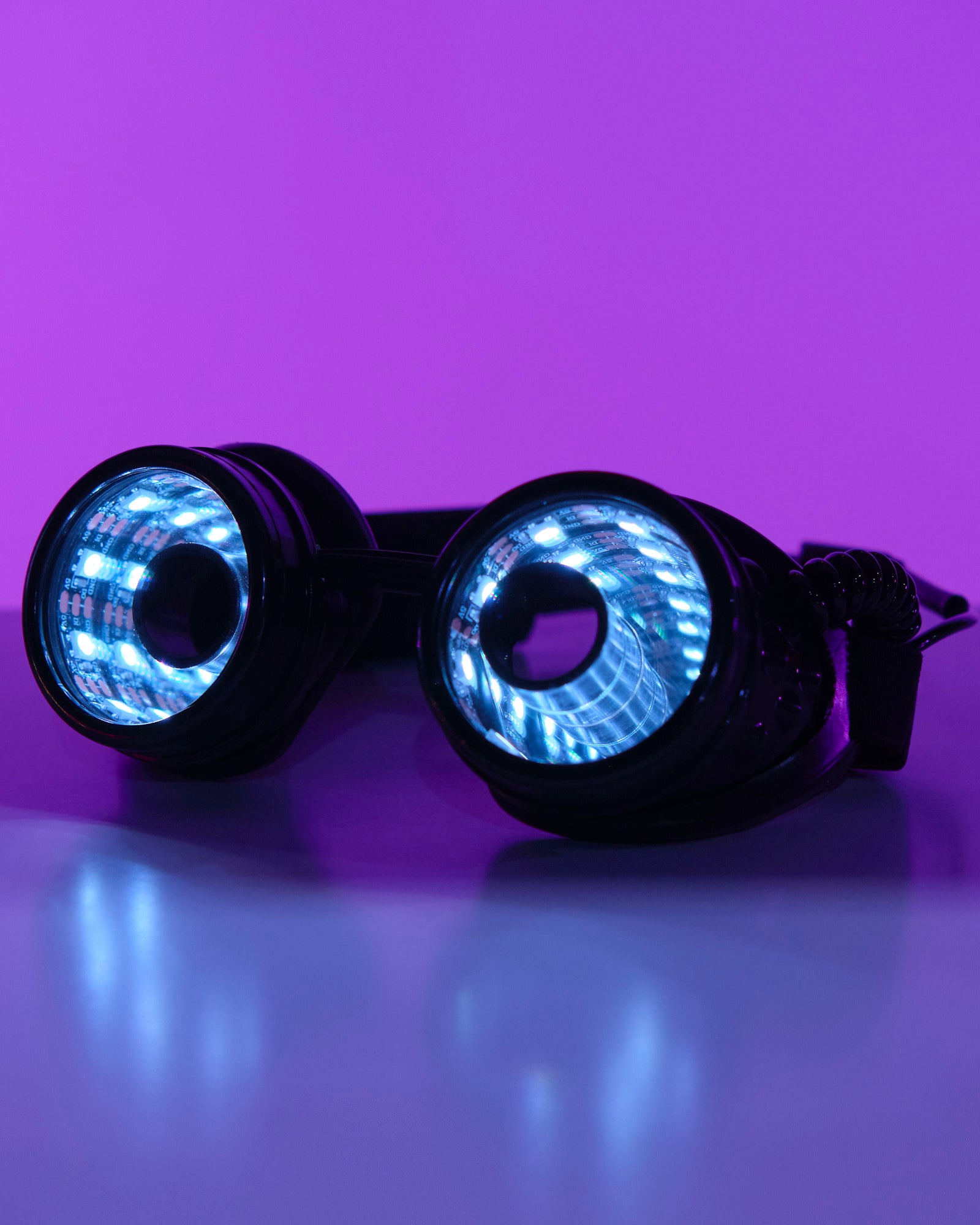 Led rave clearance goggles