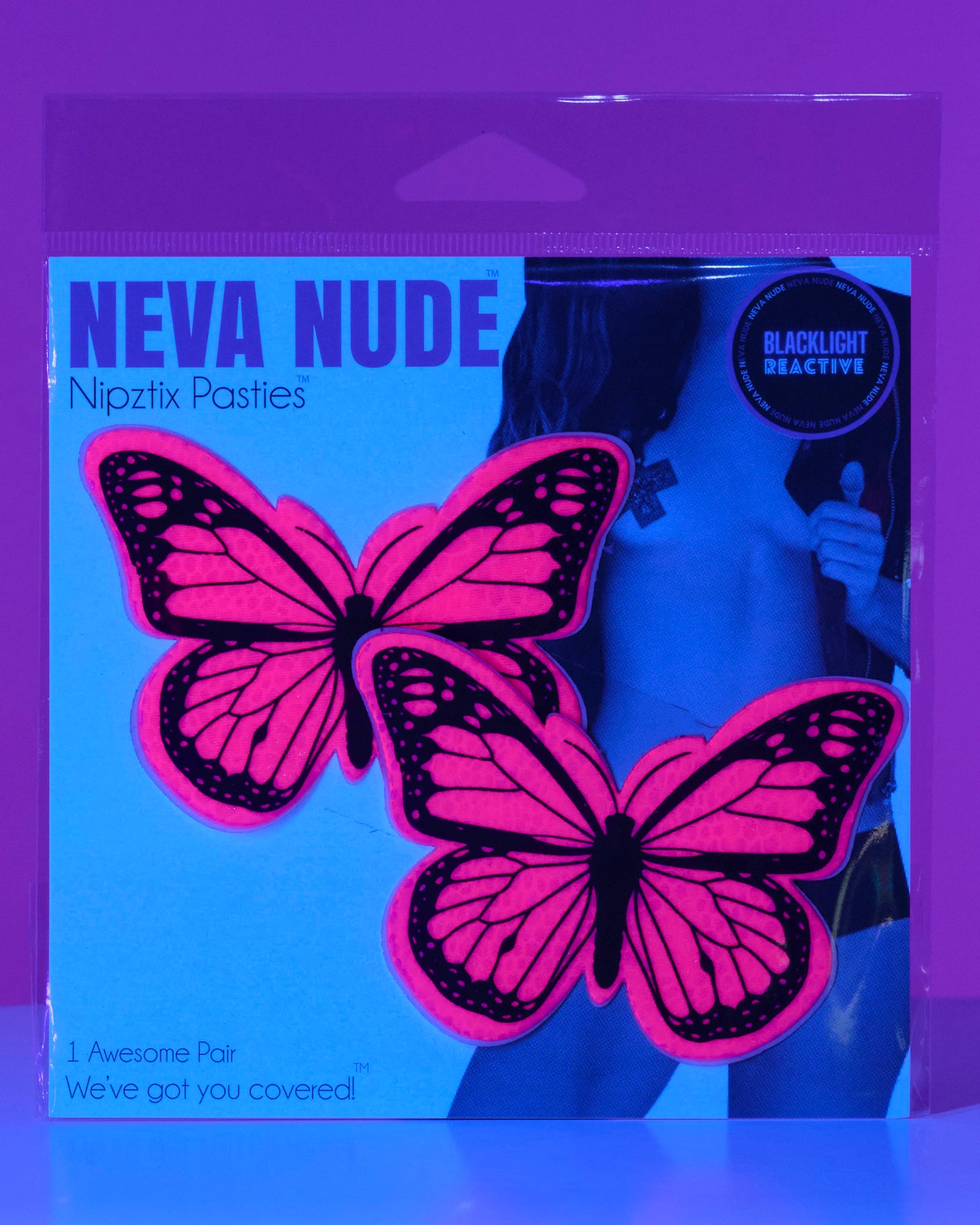 Strawberry Fruitella Neon Pink Wet Vinyl Blacklight X Factor Nipple Co –  NevaNude
