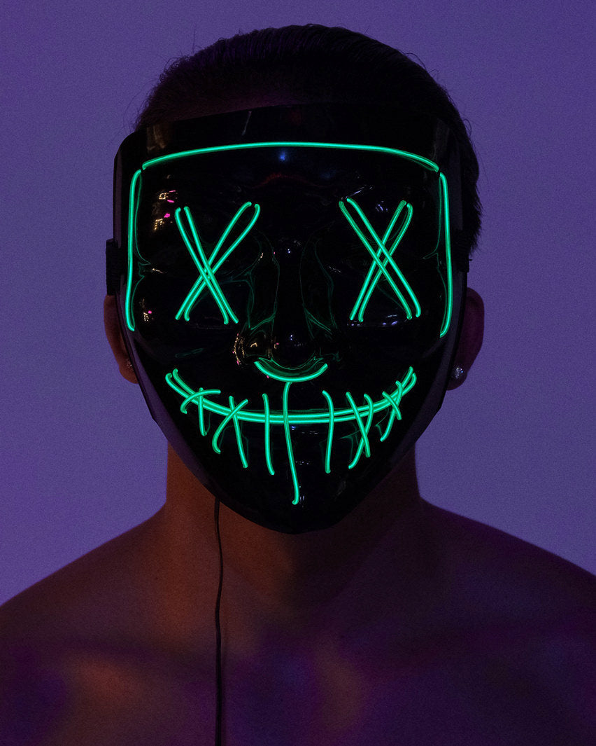 Let's Purge Full Face LED Mask – Rave Wonderland