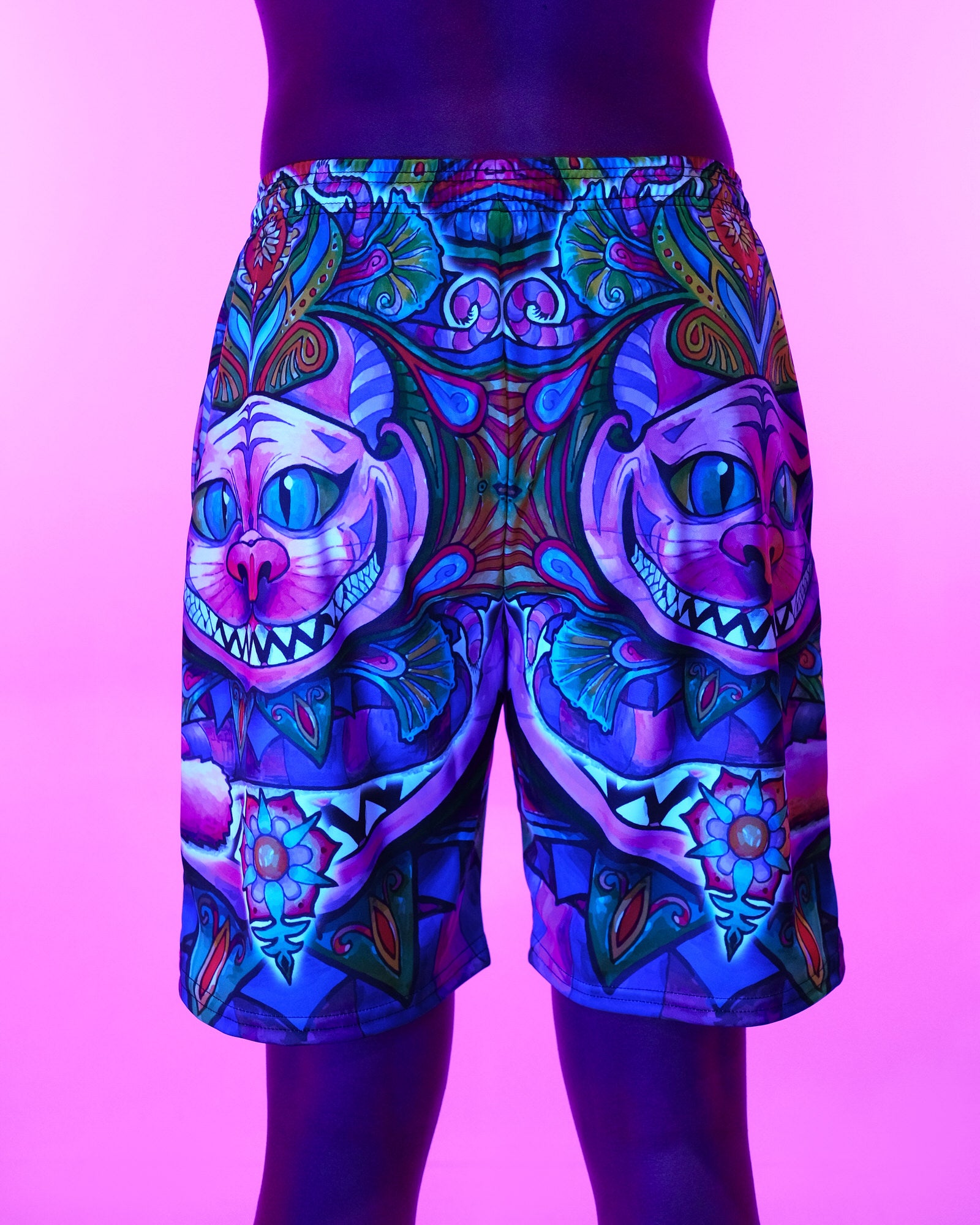 CHESHIRE CAT SHORTS Rave Wonderland