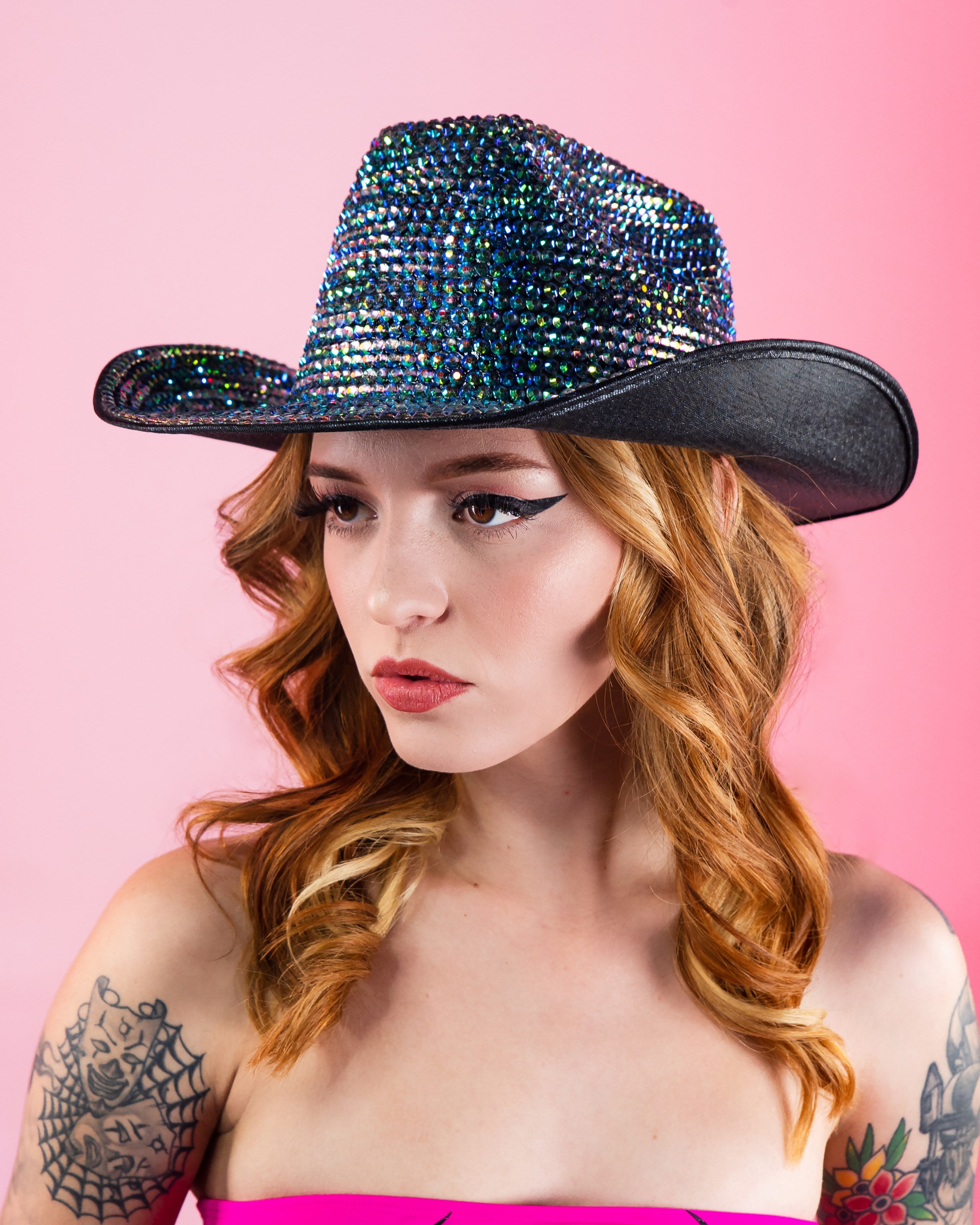 Women's cowboy best sale hats with bling