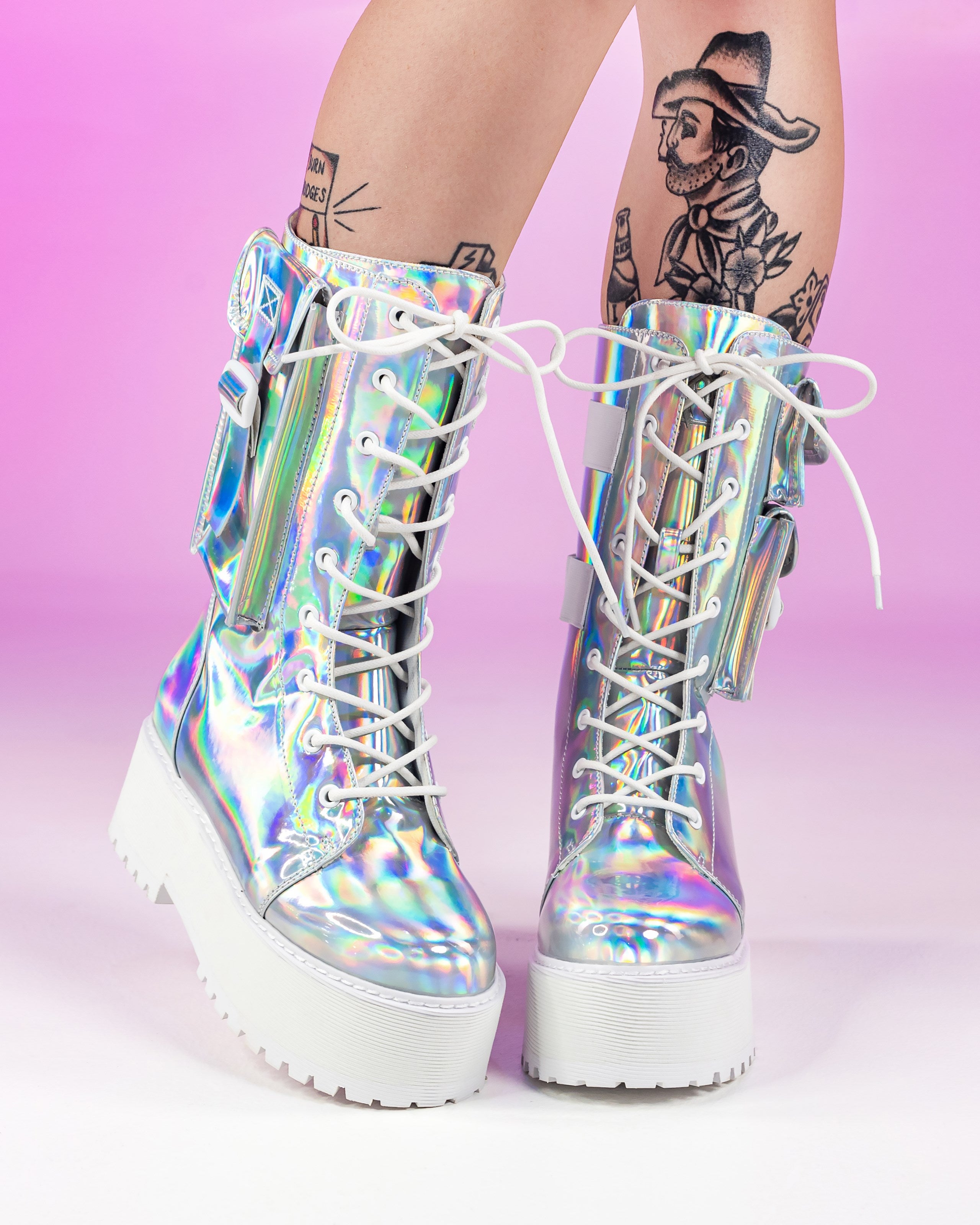 I am ur shop leader hologram boots