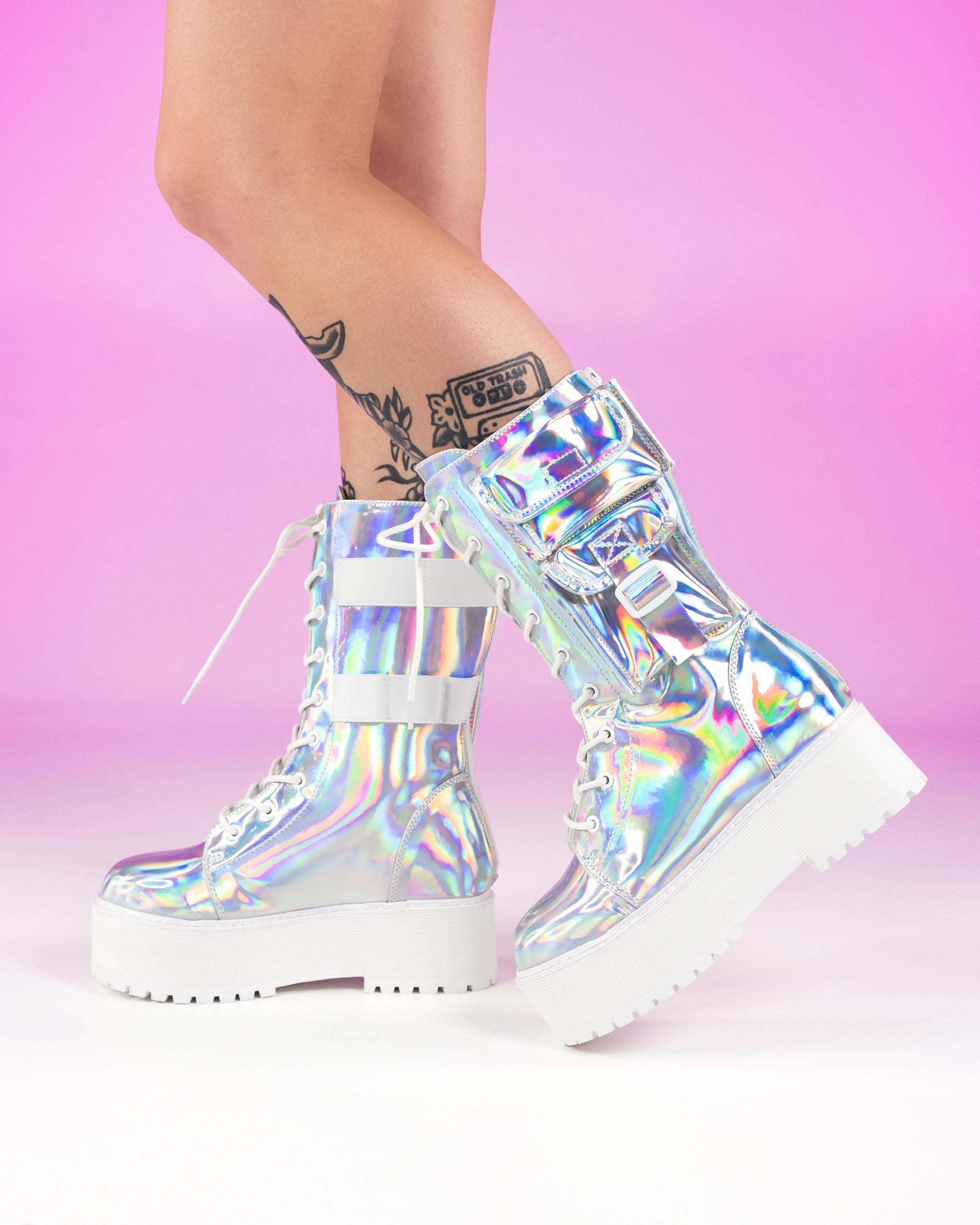 Yru hot sale holographic boots