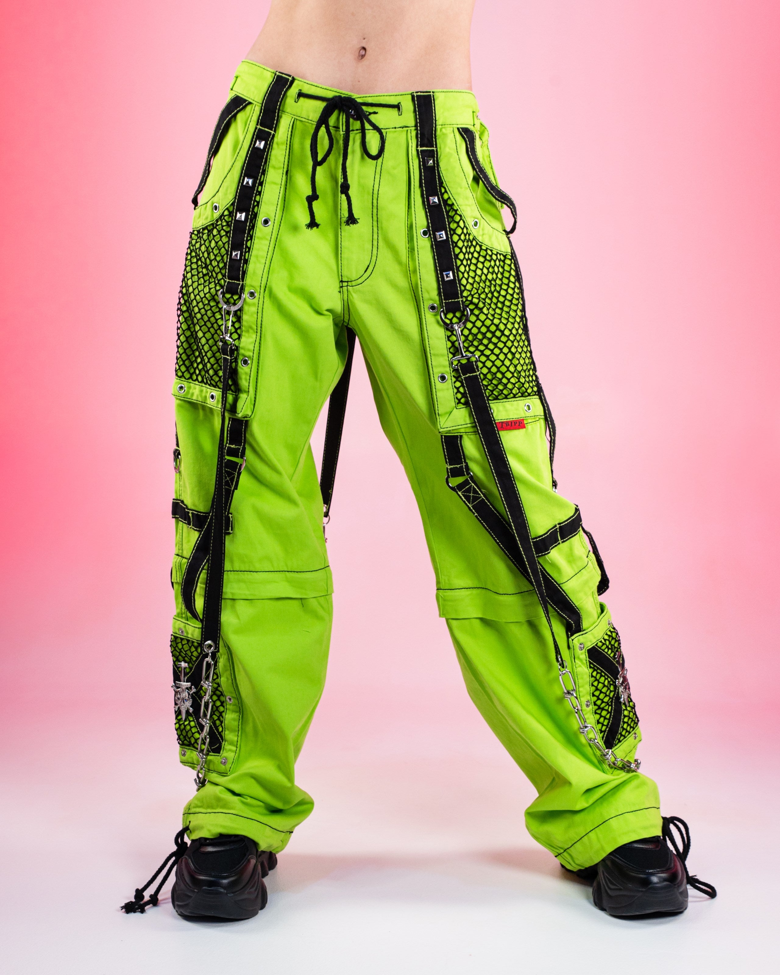 Tripp NYC Symbol Lime Pants – Rave Wonderland