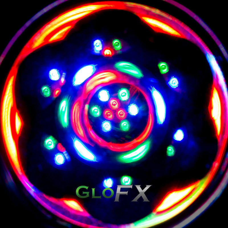 GloFX Clear Kaleidoscope Glasses - Sacred Lens - Rave Wonderland